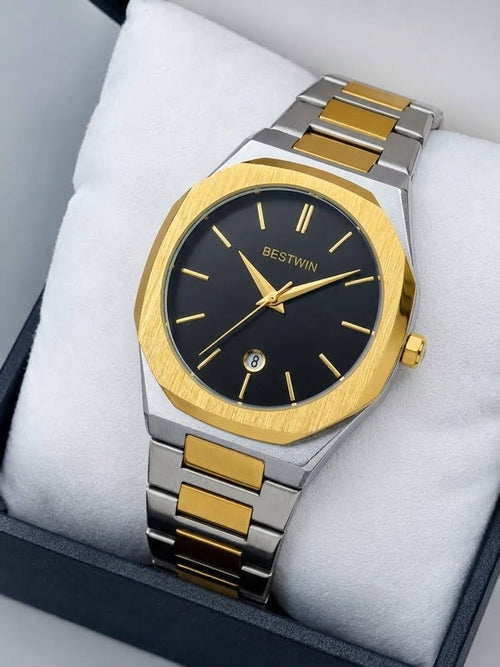 Bestwin Men Watch Black Dial