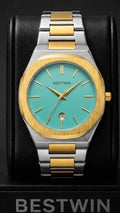 Bestwin Men Watch Tiffany Blue Dial