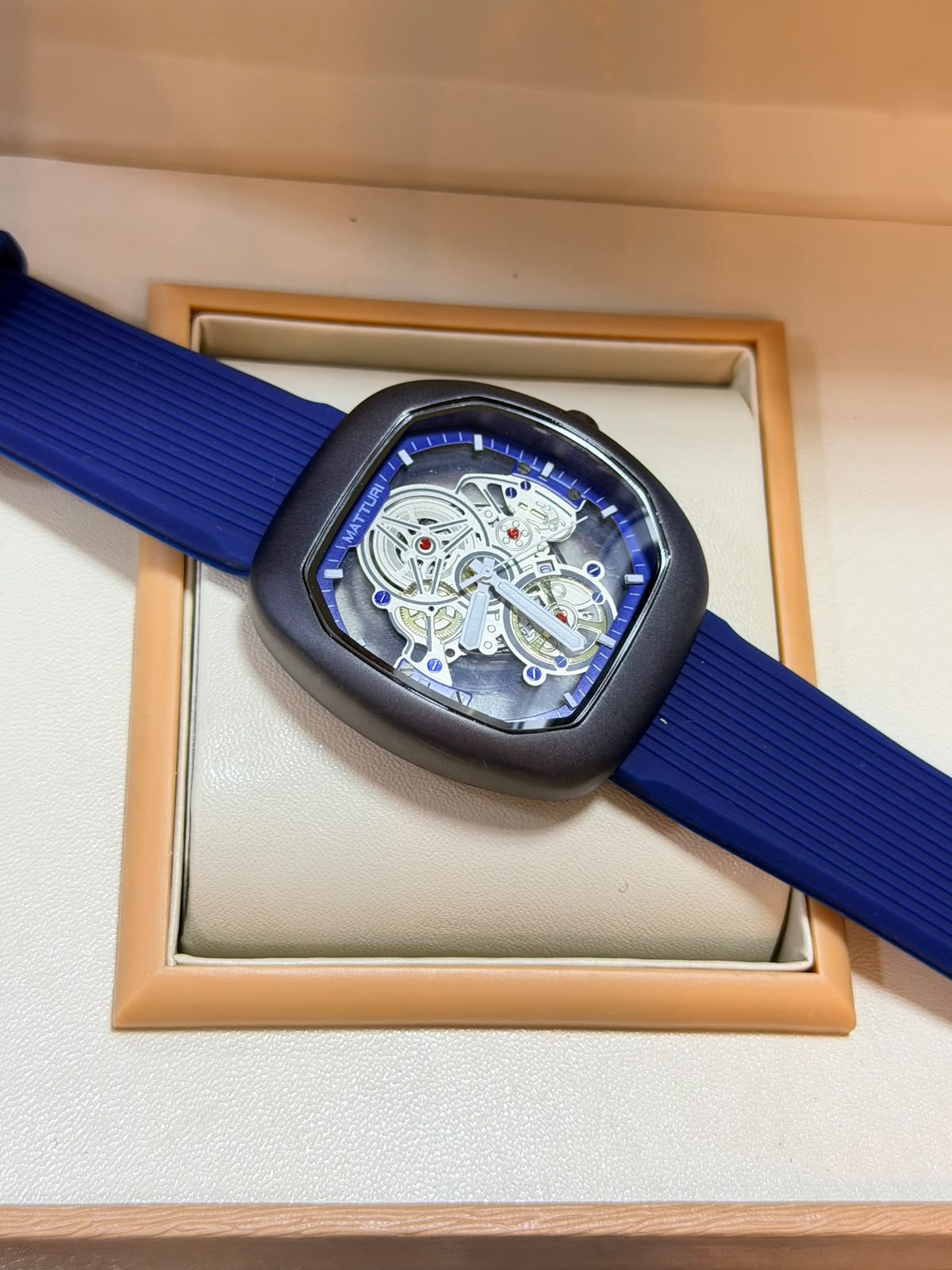Matturi Skeleton Watch For Men