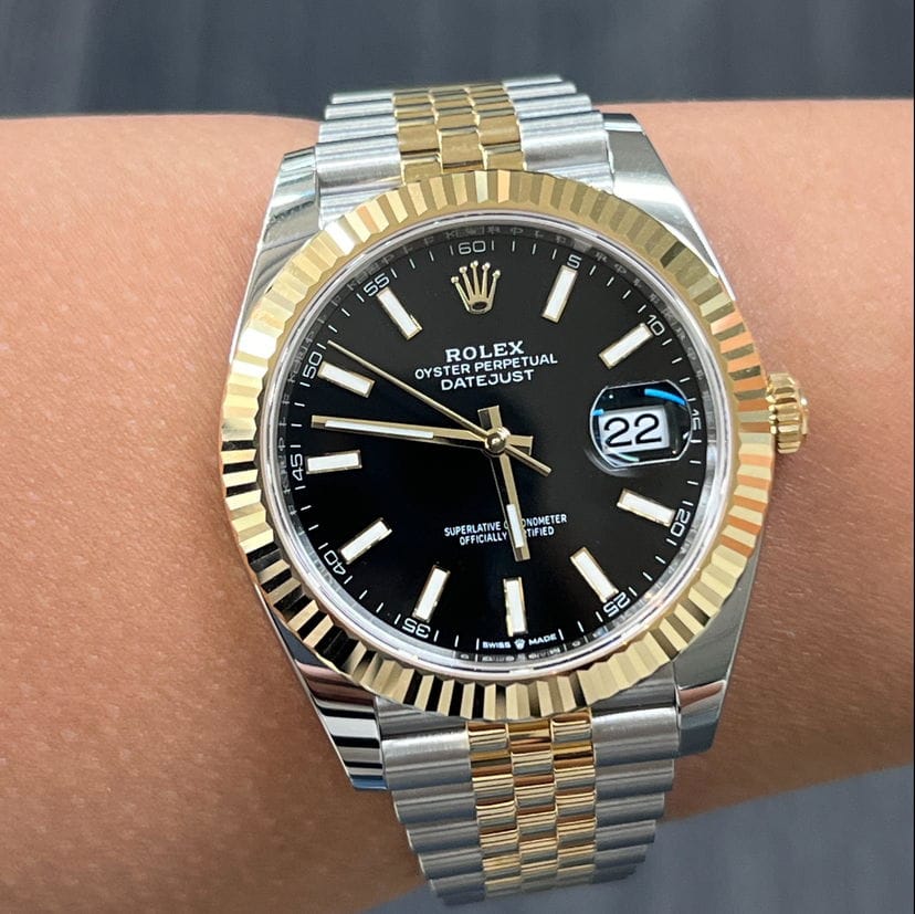 Rolex Datejust 41 Black Dial