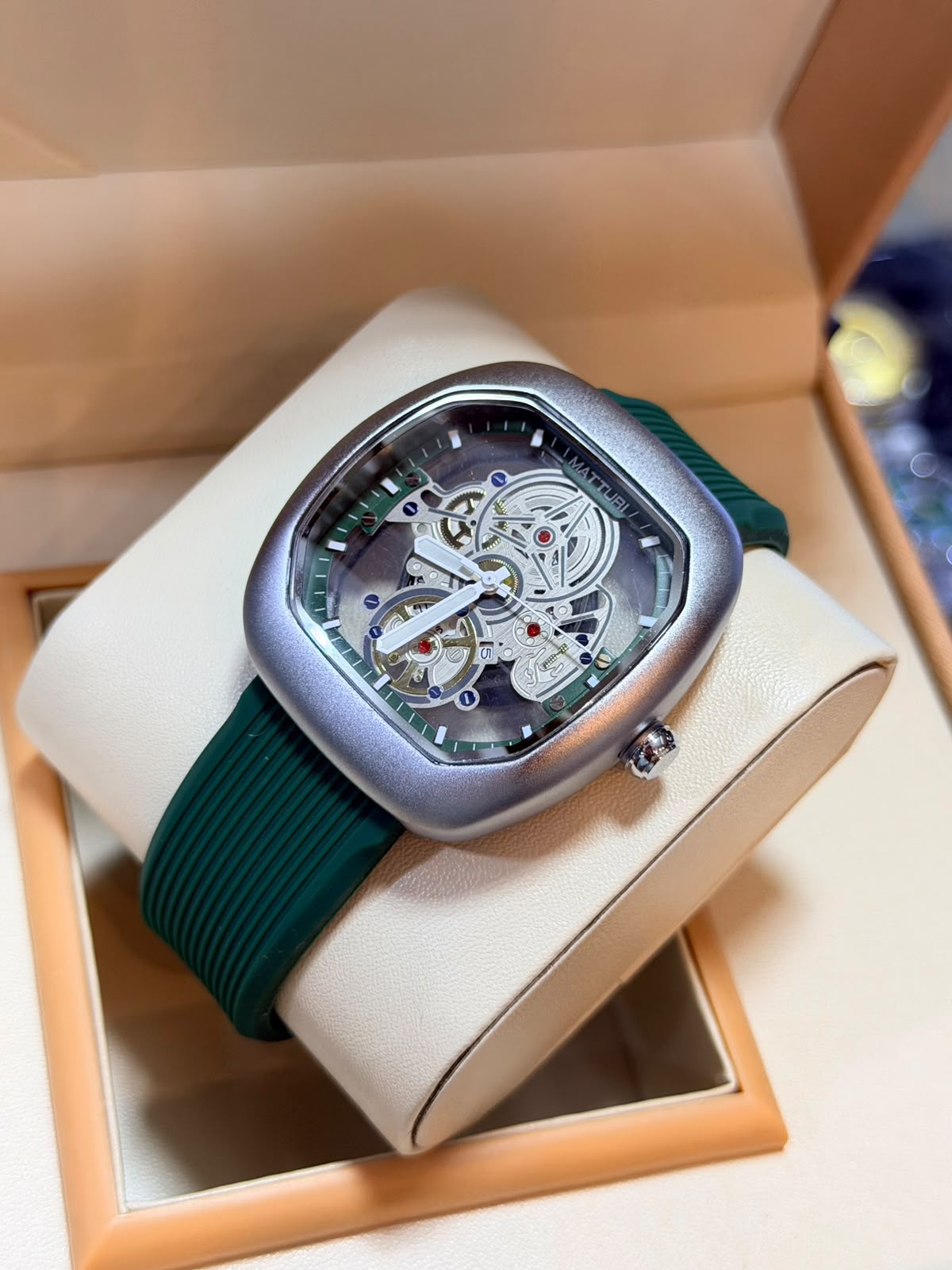 Matturi Skeleton Watch For Men