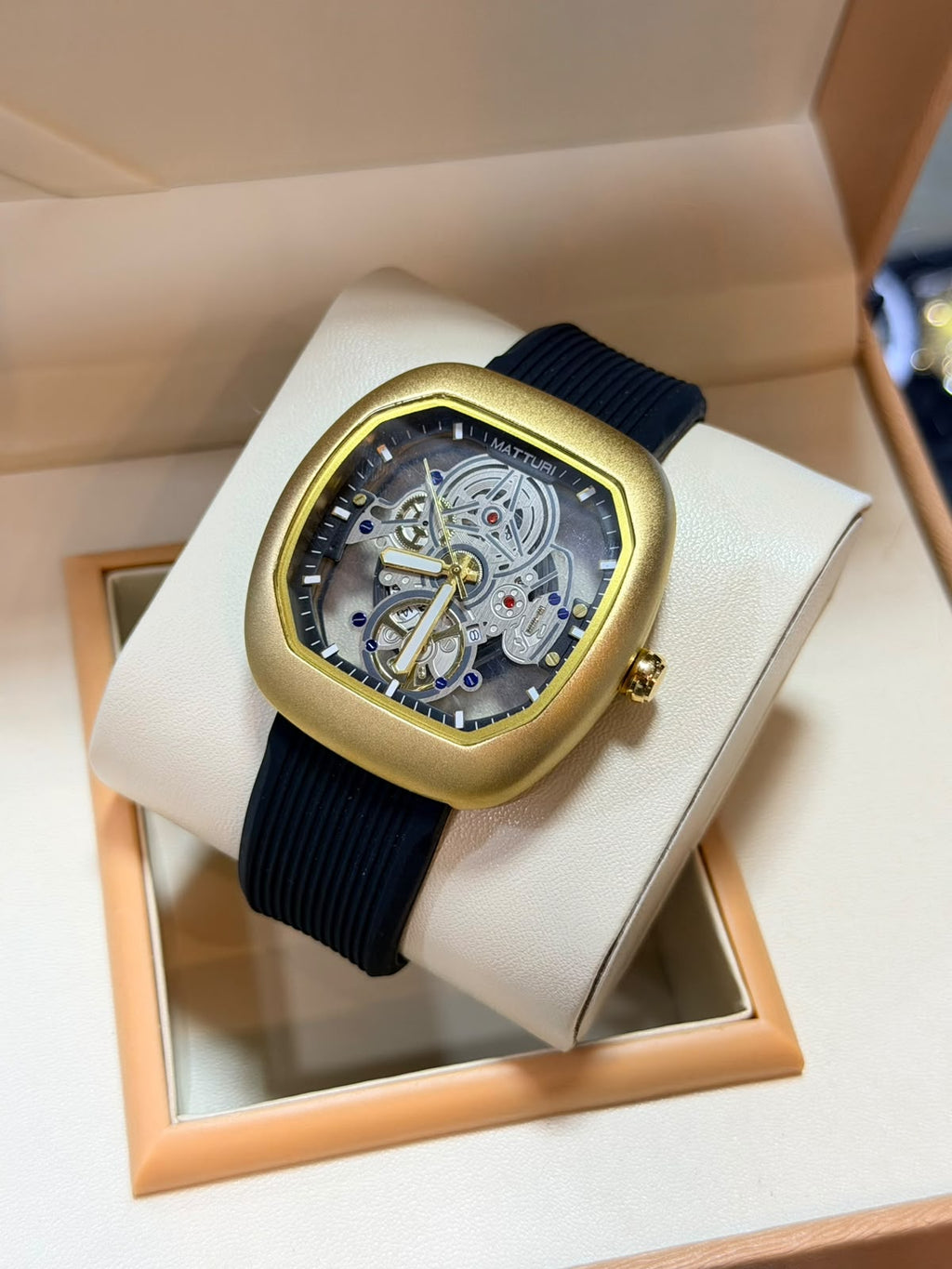 Matturi Skeleton Watch For Men