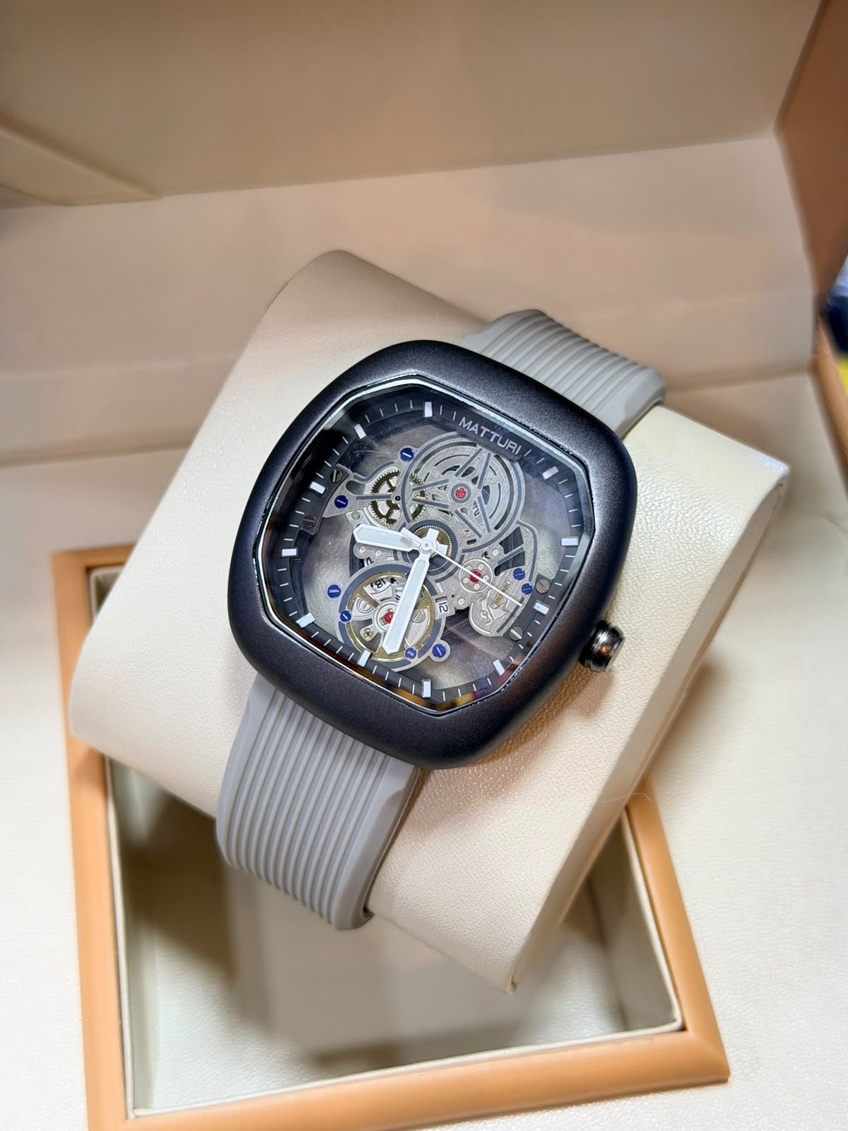 Matturi Skeleton Watch For Men