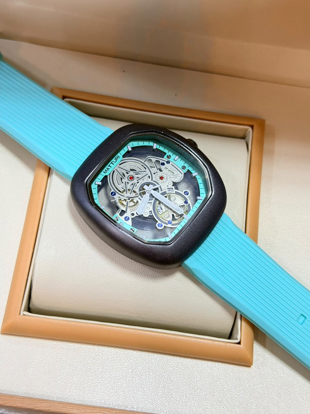 Matturi Skeleton Watch For Men