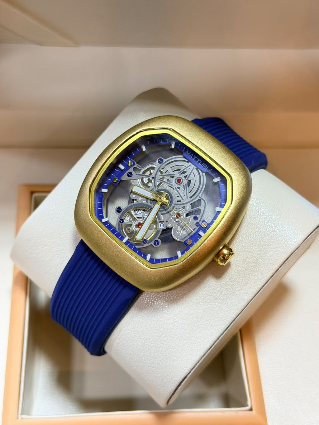 Matturi Skeleton Watch For Men