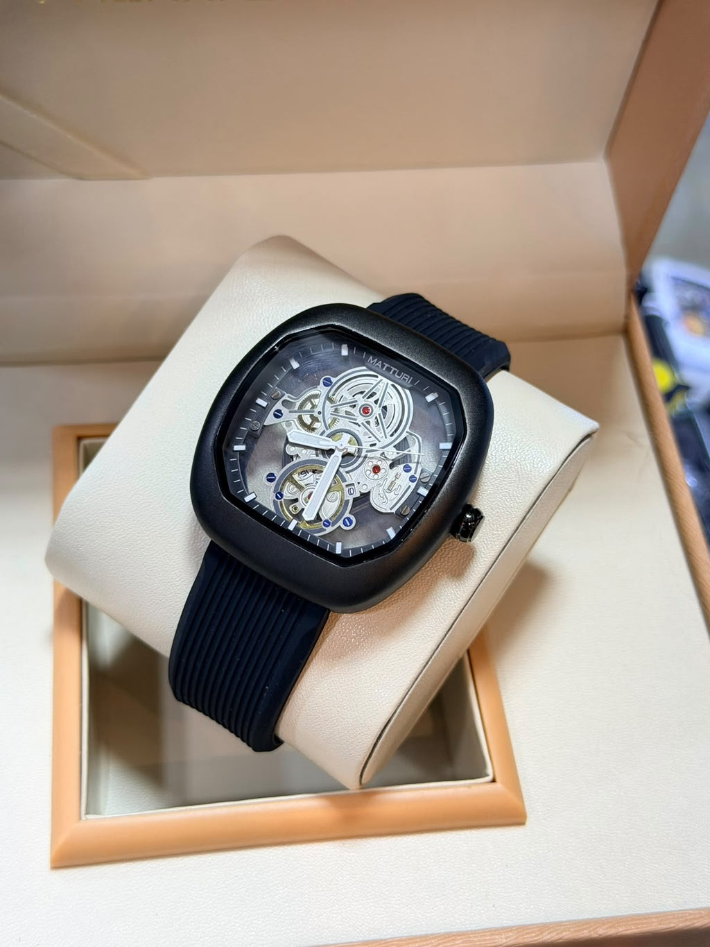 Matturi Skeleton Watch For Men