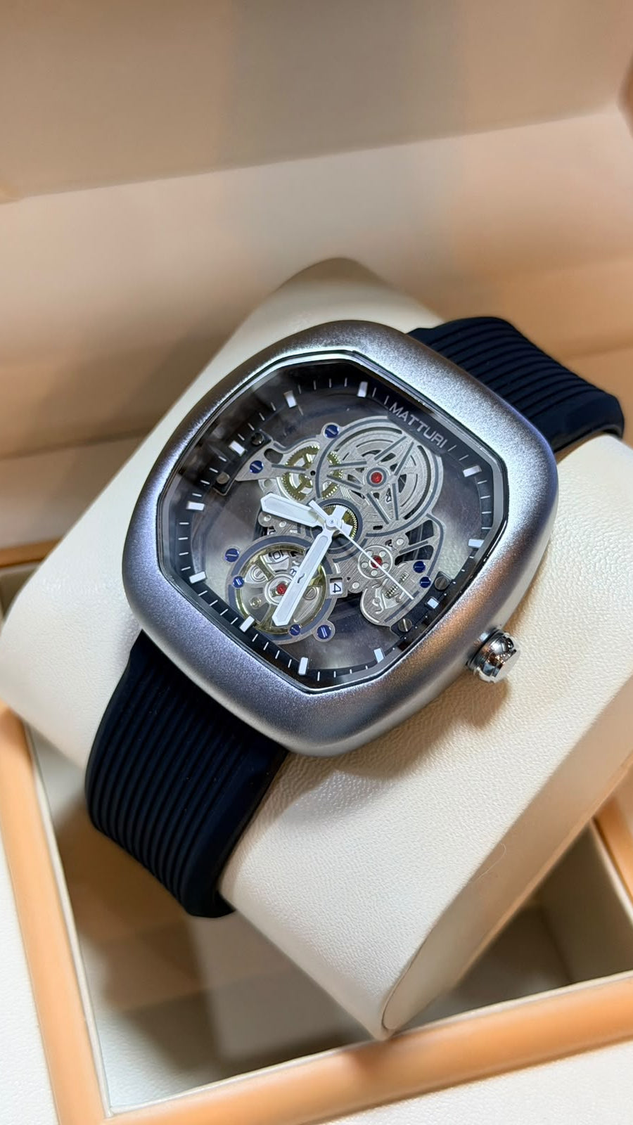 Matturi Skeleton Watch For Men