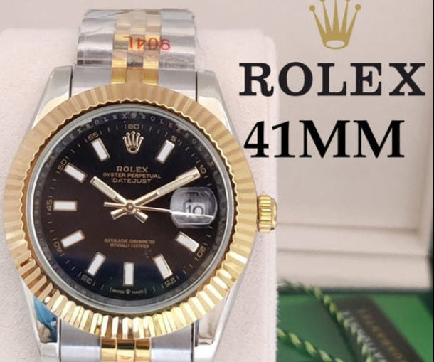 Rolex Datejust 41 Black Dial