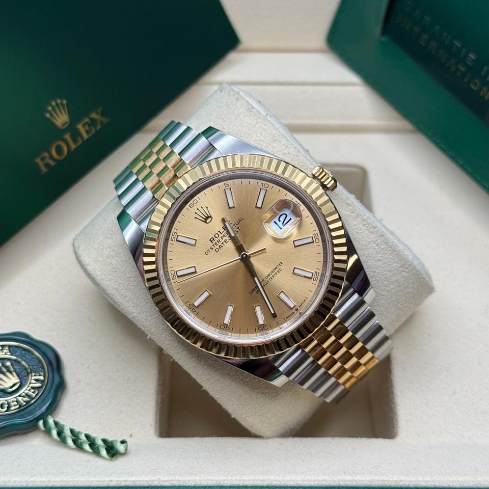 Rolex Datejust 41 Golden Dial