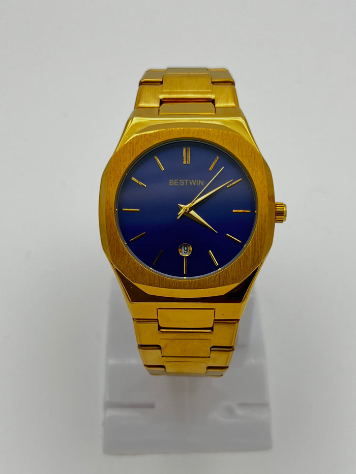 BESTWIN Men Watch Blue Dial