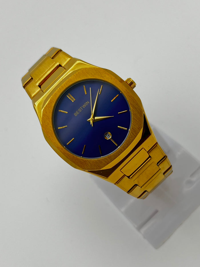 BESTWIN Men Watch Blue Dial