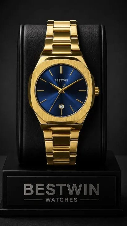 BESTWIN Men Watch Blue Dial