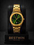 BESTWIN Men Watch Green Dial