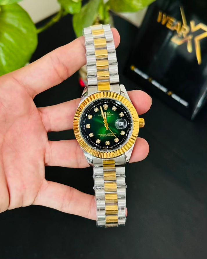 Rolex Datejust 41mm Green Dial