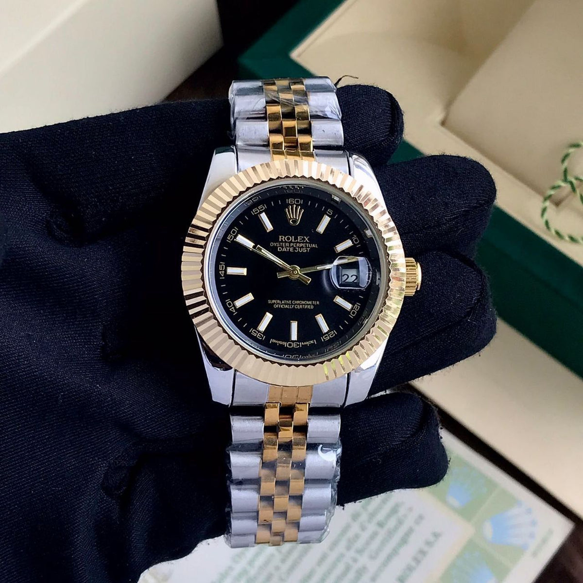 Rolex Datejust 41 Black Dial