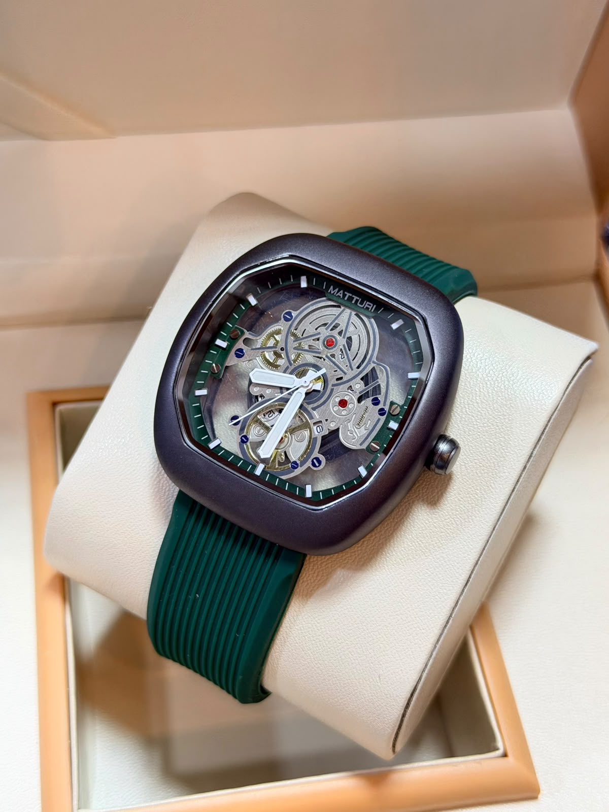Matturi Skeleton Watch For Men